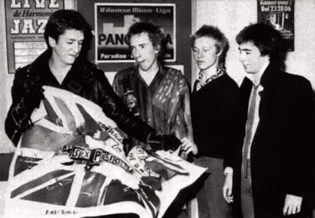 The 1977 Sex Pistols Christmas Party And Huddersfield Cake Fight Flashbak