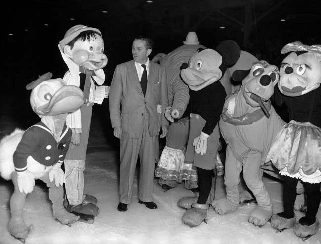 Wonderful Photo Of Walt Disney Meeting His Nightmarish