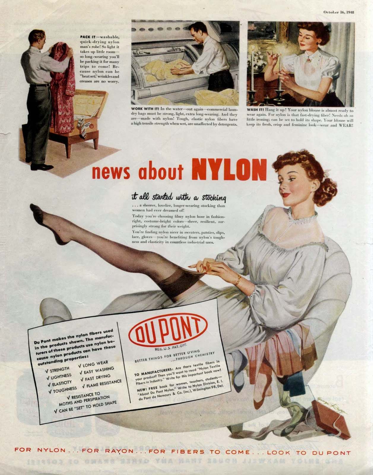 Was Nylon Stockings Carothers 19