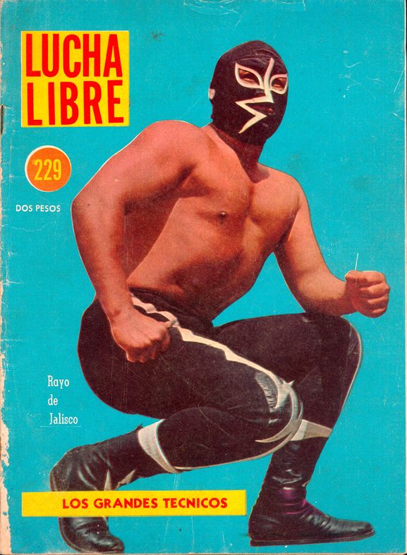 Lucha Libre Magaine Covers Of The 1970s