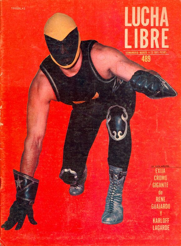 Lucha Libre Magaine Covers Of The 1970s