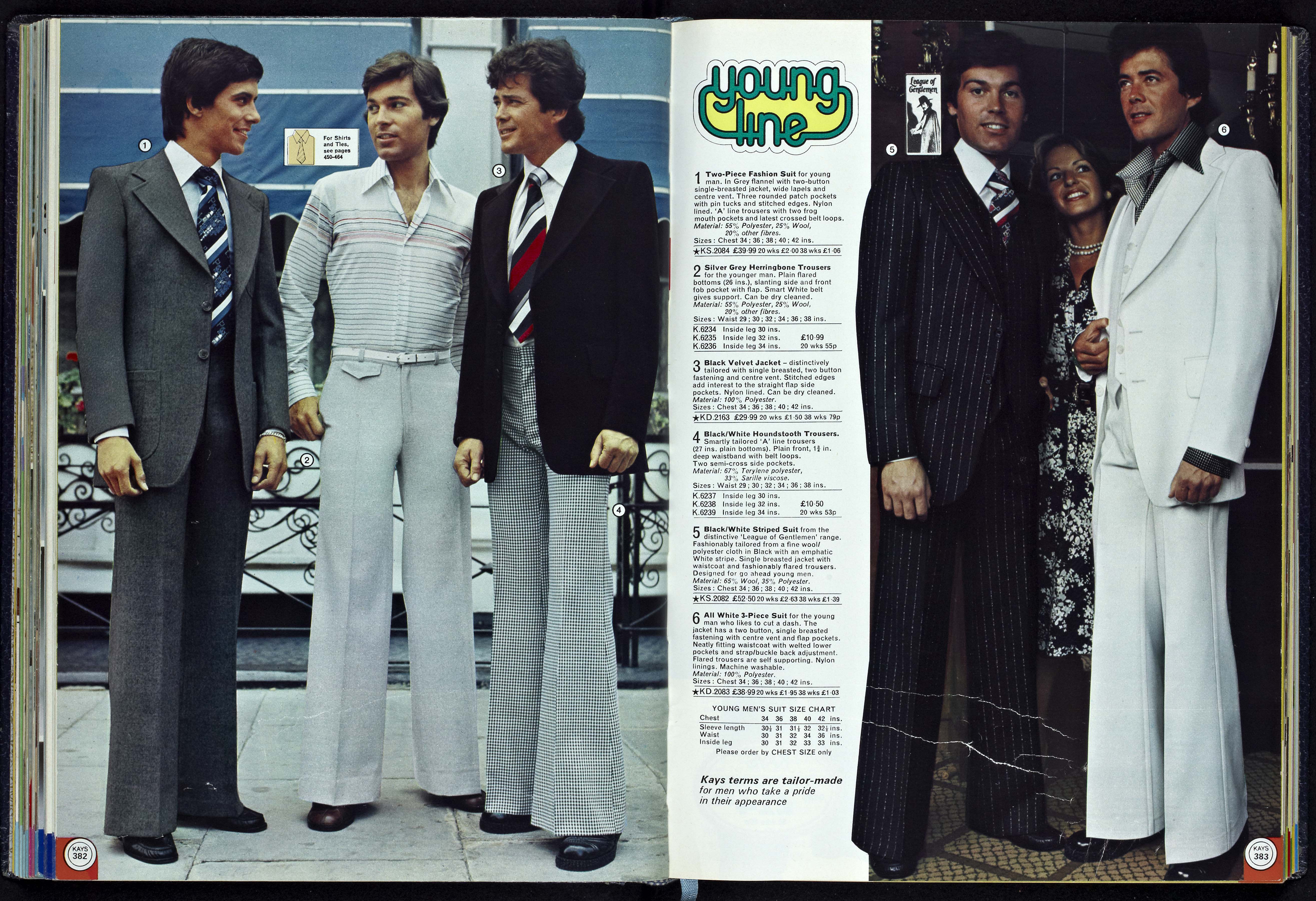 Like Punk Never Happened Kays Catalogue Menswear From 1977