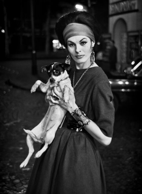 Transgender Women On The Streets Of Paris In The 1950s And