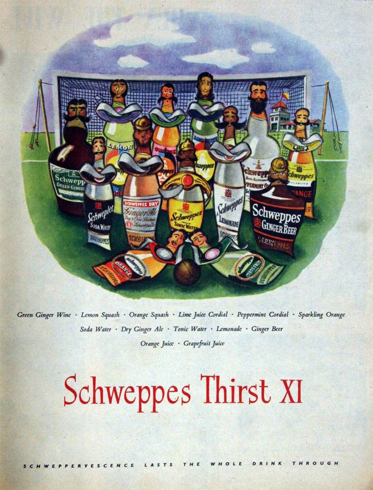 Schweppervescence Eleven Schweppes Ads From The 1950s And