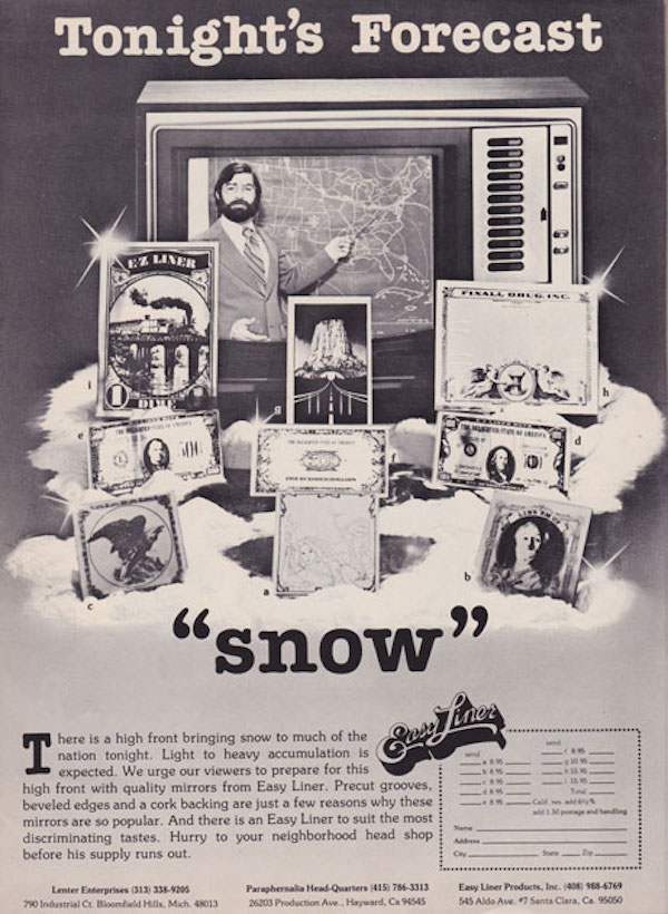 Blow-vertising: 27 adverts for cocaine paraphernalia (1976 -1981)