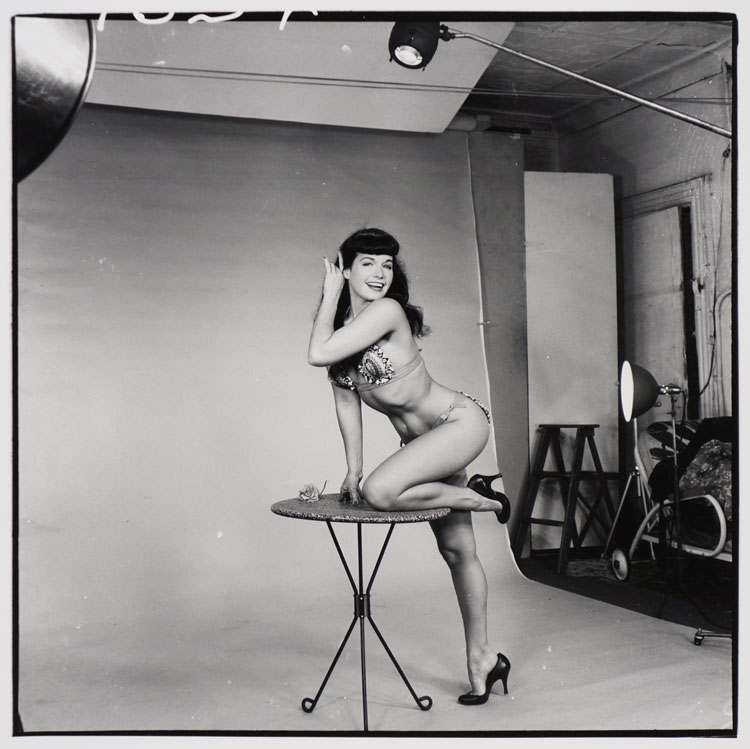 Weegee And The Notorious Bettie Page Camera Club Go To Headley Farm