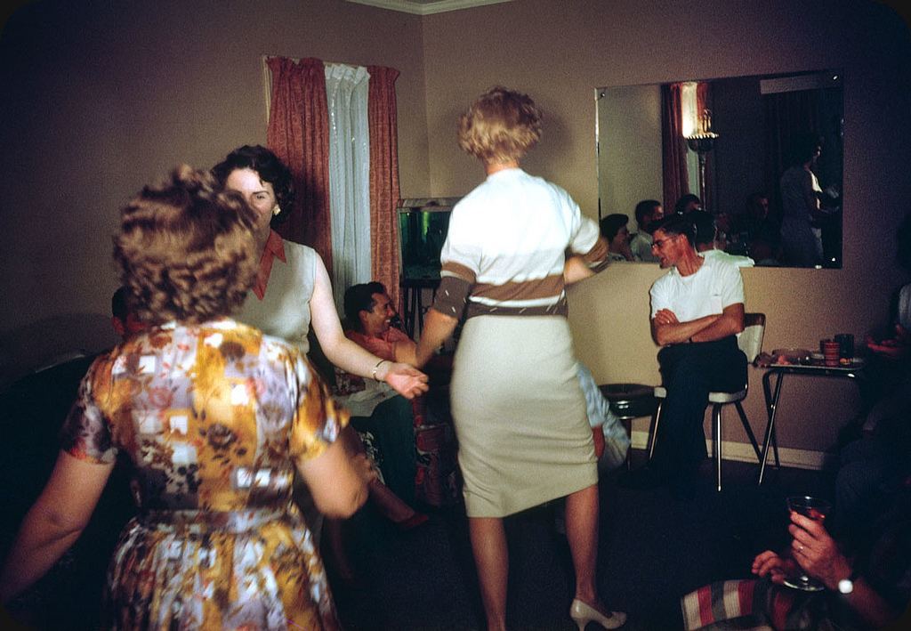 Found Photos Of Mid Century New Year S Eve Celebrations