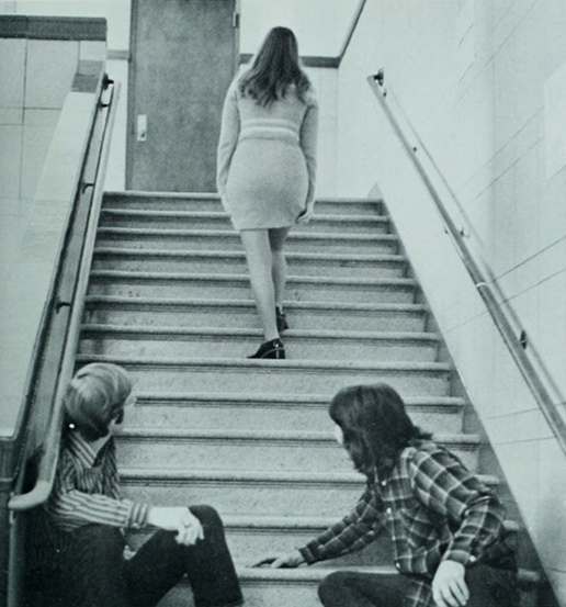 Miniskirts And Stairs 1960s Women In Peril