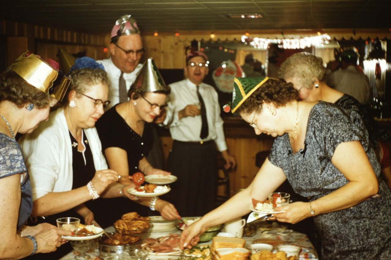 Found Photos Of Mid Century New Year S Eve Celebrations