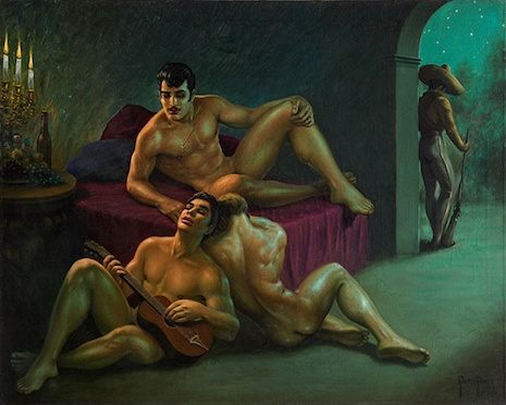 George Quaintance art homoerotic gay 