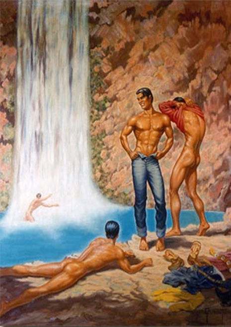 George Quaintance art homoerotic gay 