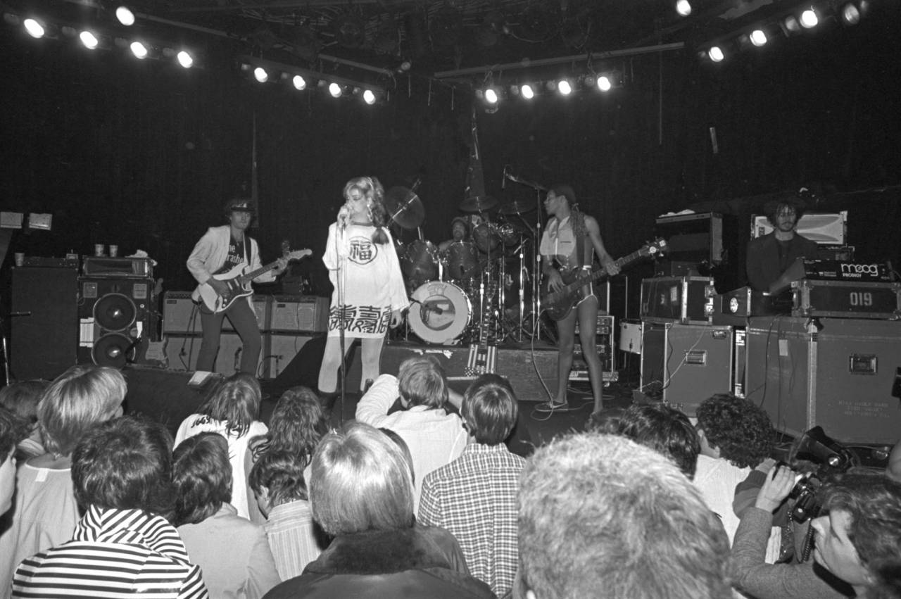 Nina Hagen performing at the Whiskey A Go Go, Sunset Strip, Hollywood. November 15, 1980.