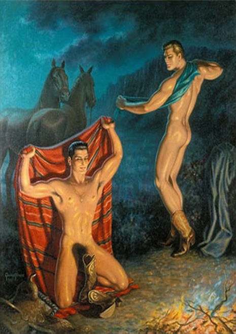 George Quaintance art homoerotic gay 