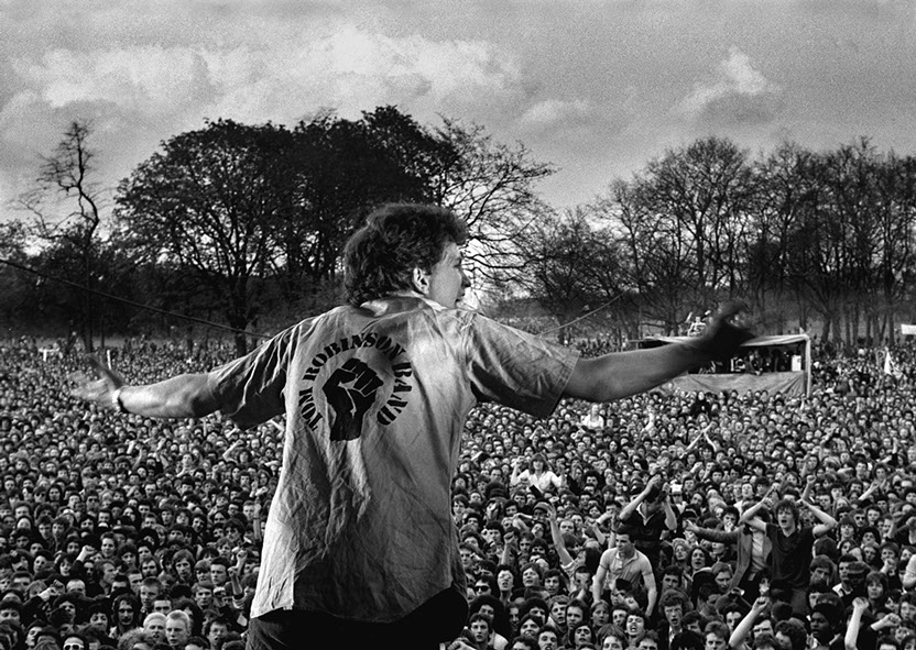 Tom Robinson TRB, Rock Against Racism Carnival 1 Victoria Park, London 1978
