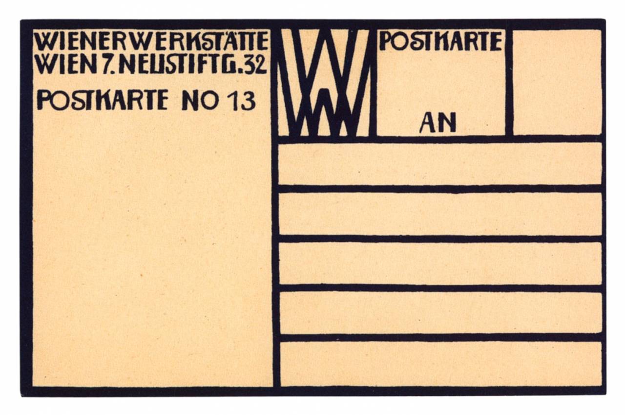 Wiener Werkstätte postcards vintage