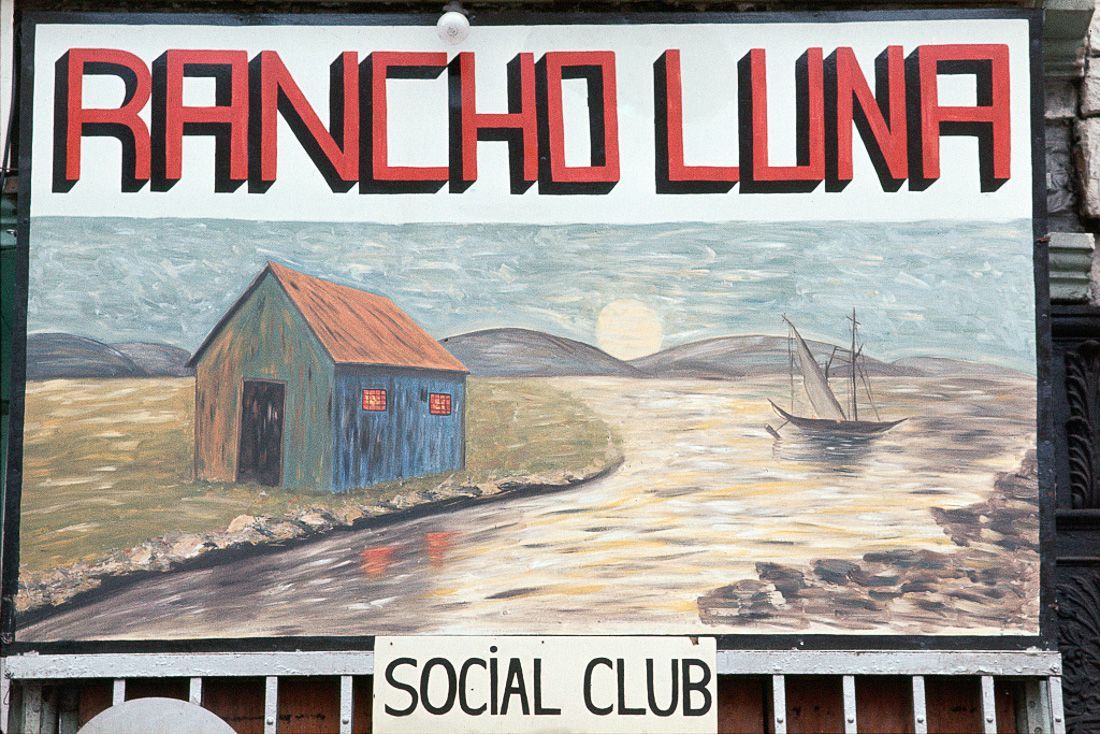1970 "Social Club sign, South Bronx." IMAGE: CAMILO JOSÉ VERGARA/LIBRARY OF CONGRESS