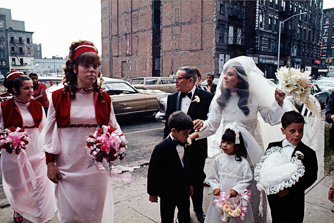 1970 "Puerto Rican wedding, East Harlem." IMAGE: CAMILO JOSÉ VERGARA/LIBRARY OF CONGRESS
