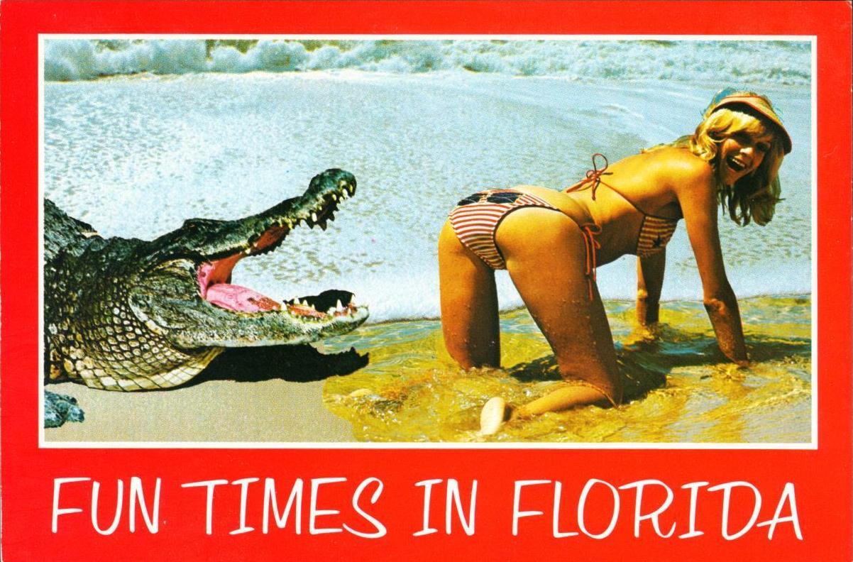 Florida Sex Stories With Bettie Page And Horny Alligators