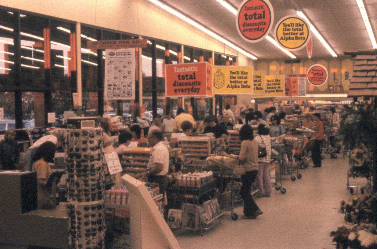 The Alpha Beta Store In Santa Ana (1974)