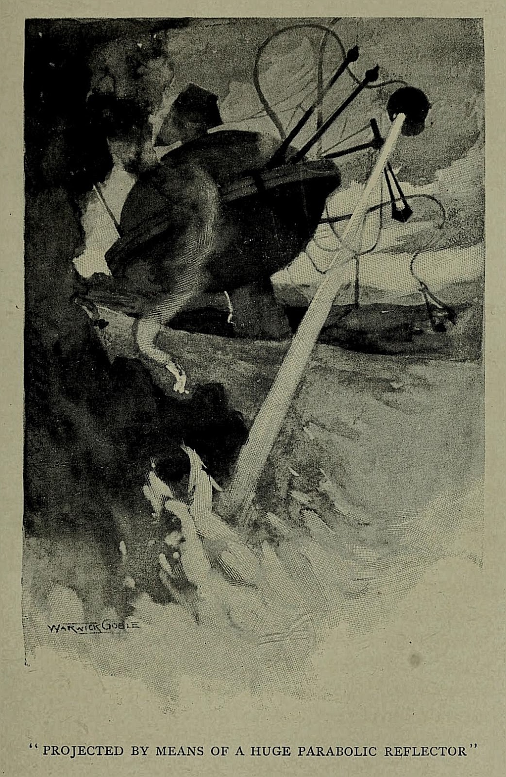 The World’s First Illustrations for H.G. Wells’ The War of the Worlds