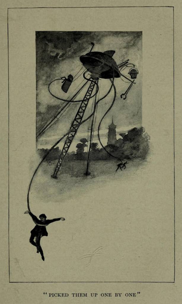 The World’s First Illustrations for H.G. Wells’ The War of the Worlds