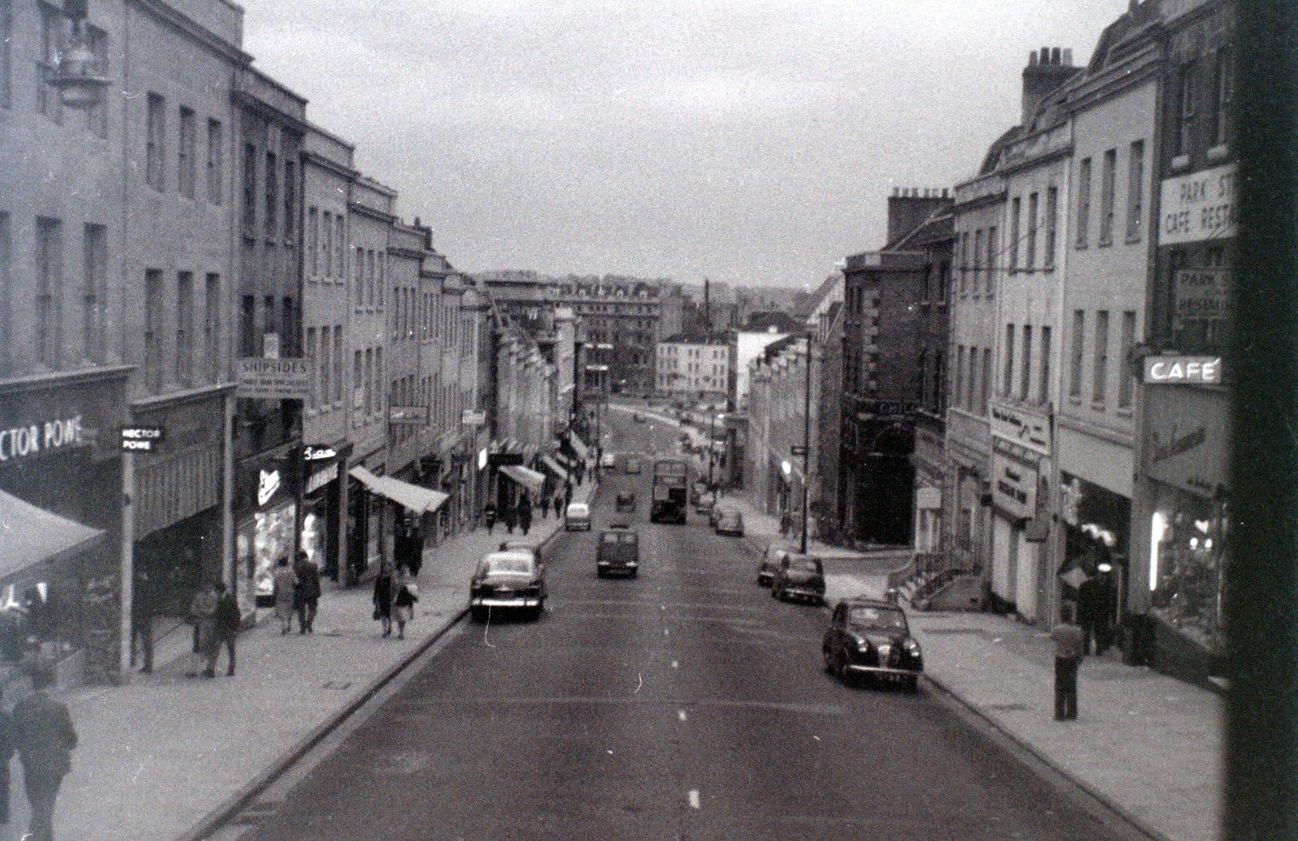 Park Street, Bristol, 30 July 1958
