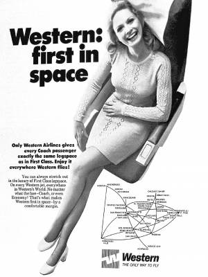 Sex Sells Seats Vintage Airline Advertising Flashbak