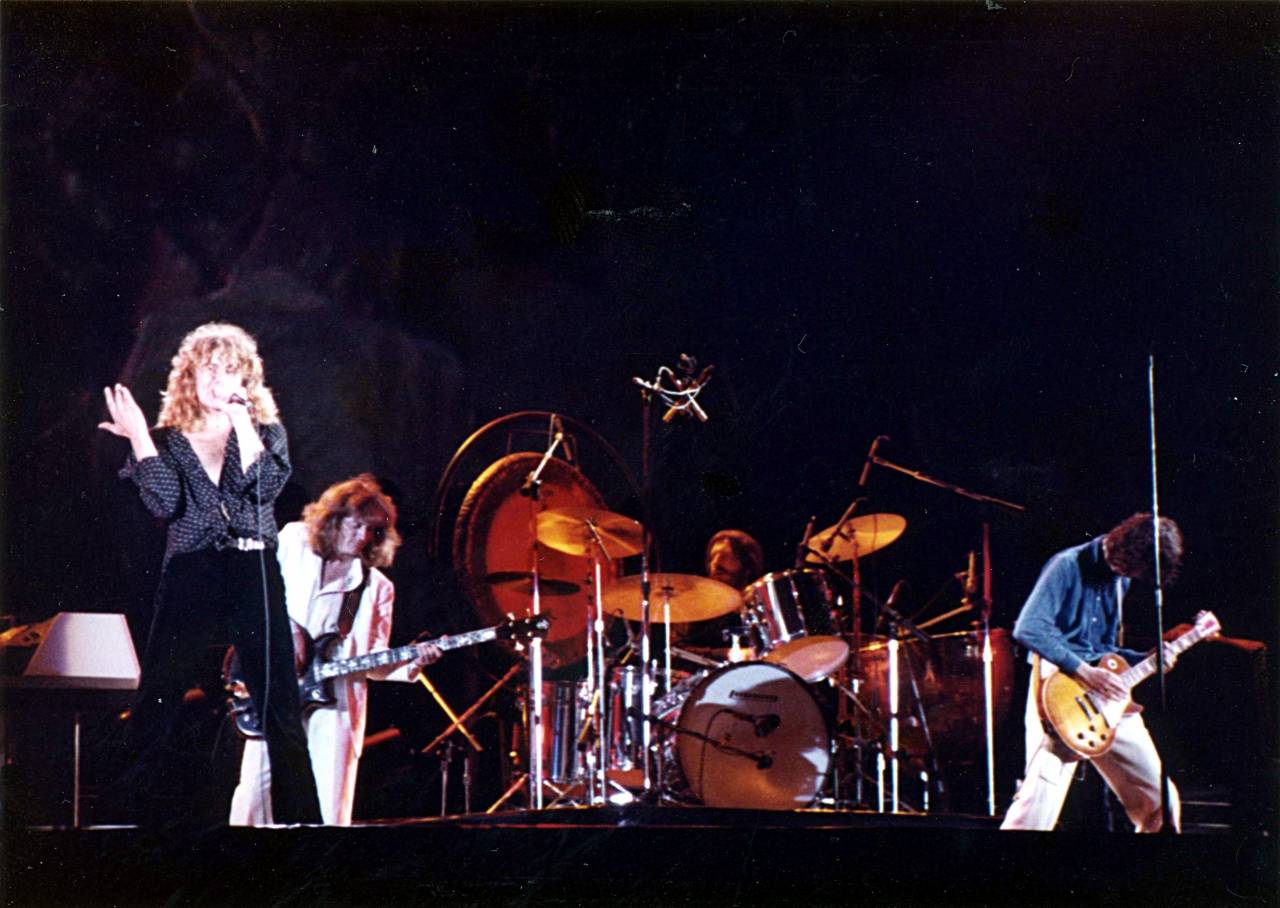 Snapshots Of Led Zeppelin At Knebworth August 4th 1979 Flashbak