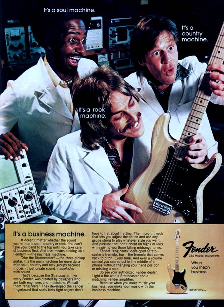 Plucking Awesome Rock Guitar Ads From The S S Flashbak