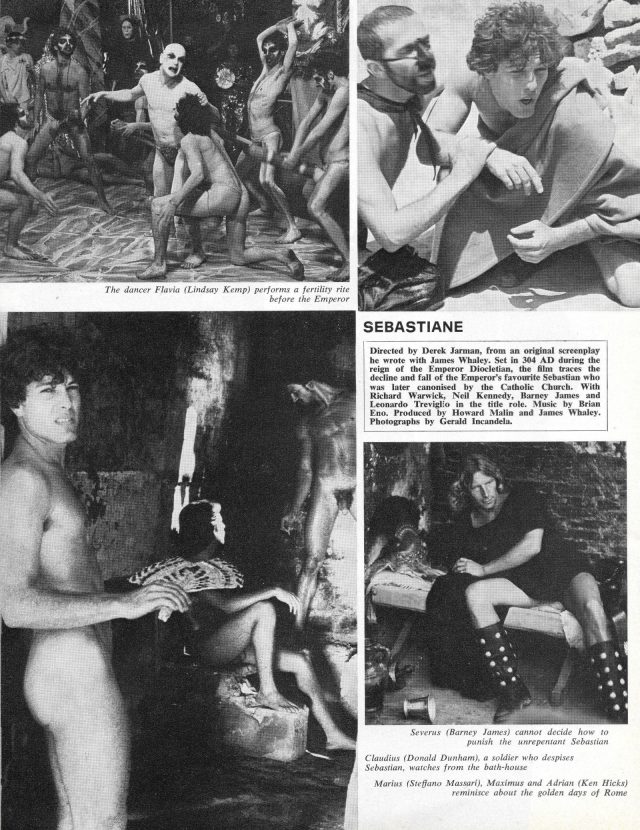 Sex Latin And Martyrdom Derek Jarman S Sebastiane 1976 NSFW