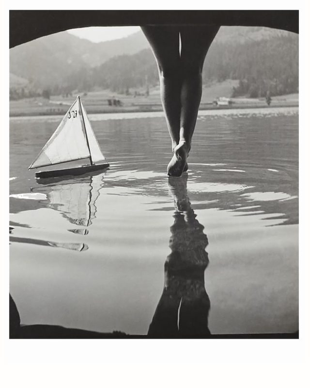 Rudolf Koppitz Legs On A Lake Flashbak