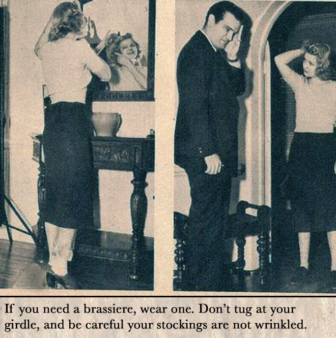 Tips for single women 1940s
