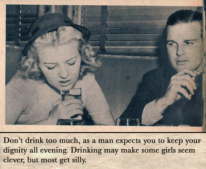 Tips for single women 1940s