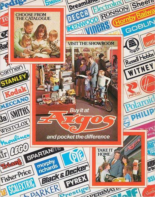The Argos catalogue 1976 featuring the After Eight mints silverstyle
