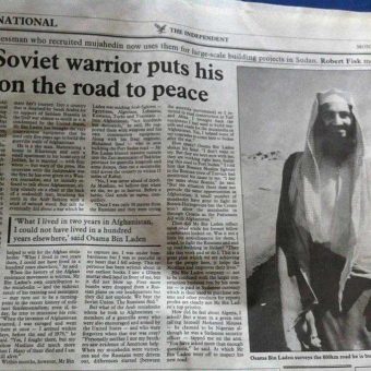 1993: The Independent salute peacenik Osama bin Laden