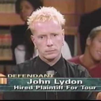 When John Lydon appeared on Judge Judy
