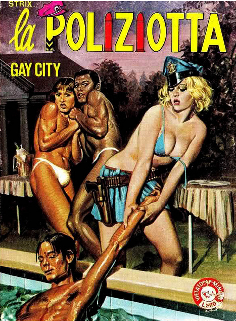 467px x 633px - Covers of Sleazy Italian Adult Comic Books From the 1970s and 80s - Flashbak