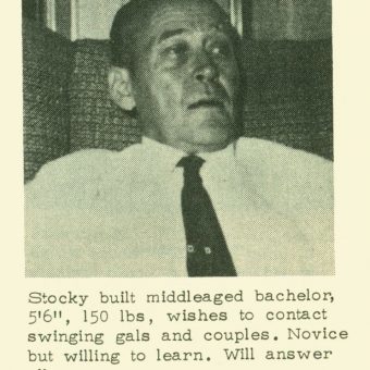 Dating profiles from the 1960s