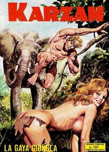 Covers of Italian Adult Comic Books From the 1970s and 80s