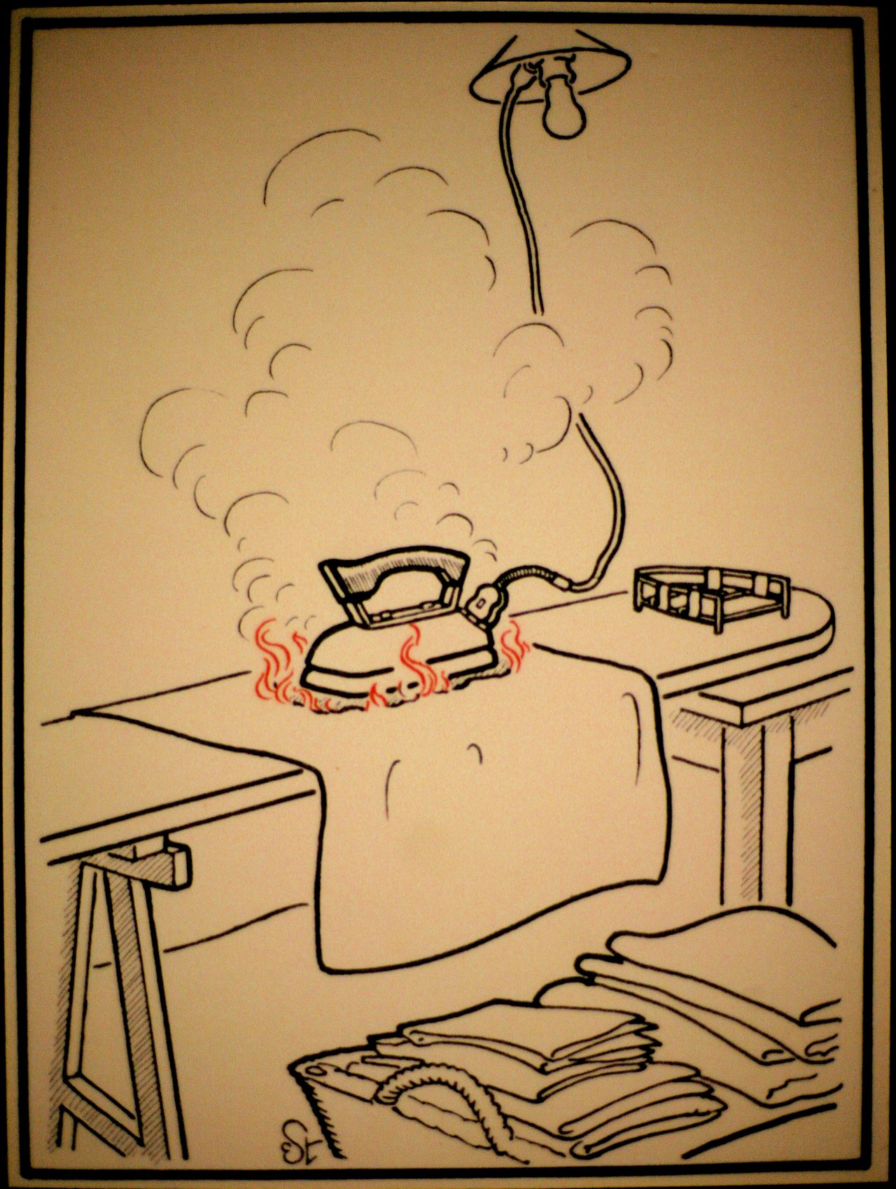 Elektroschutz in 132 Bildern’ (Electrical Protection in 132 Pictures) by Viennese physician Stefan Jellinek (1878-1968)