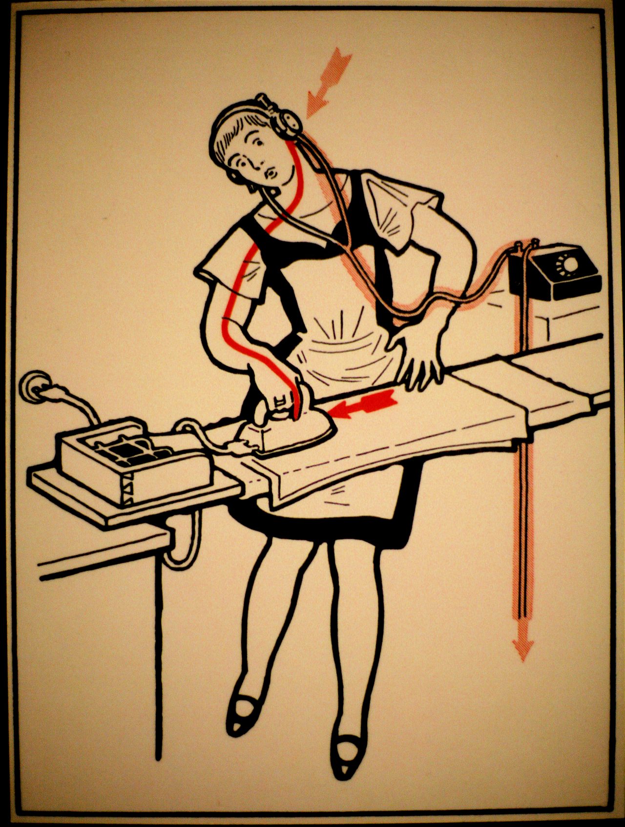 Elektroschutz in 132 Bildern’ (Electrical Protection in 132 Pictures) by Viennese physician Stefan Jellinek (1878-1968)