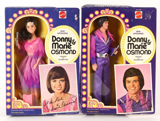 donny and marie action figures