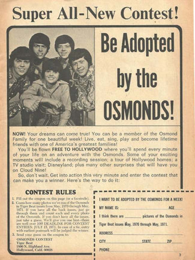 osmonds adopt