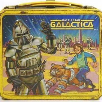 thumbnail image 2 of Vintage Battlestar Galactica Lunchbox Fridge Magnet - 2x3 Inches 2 of 5