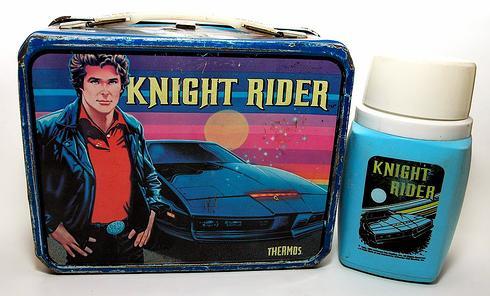 knight rider lunch box