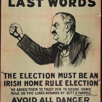 Home Rule: British Political Anti And Pro-Irish Independence Posters 1905-1910