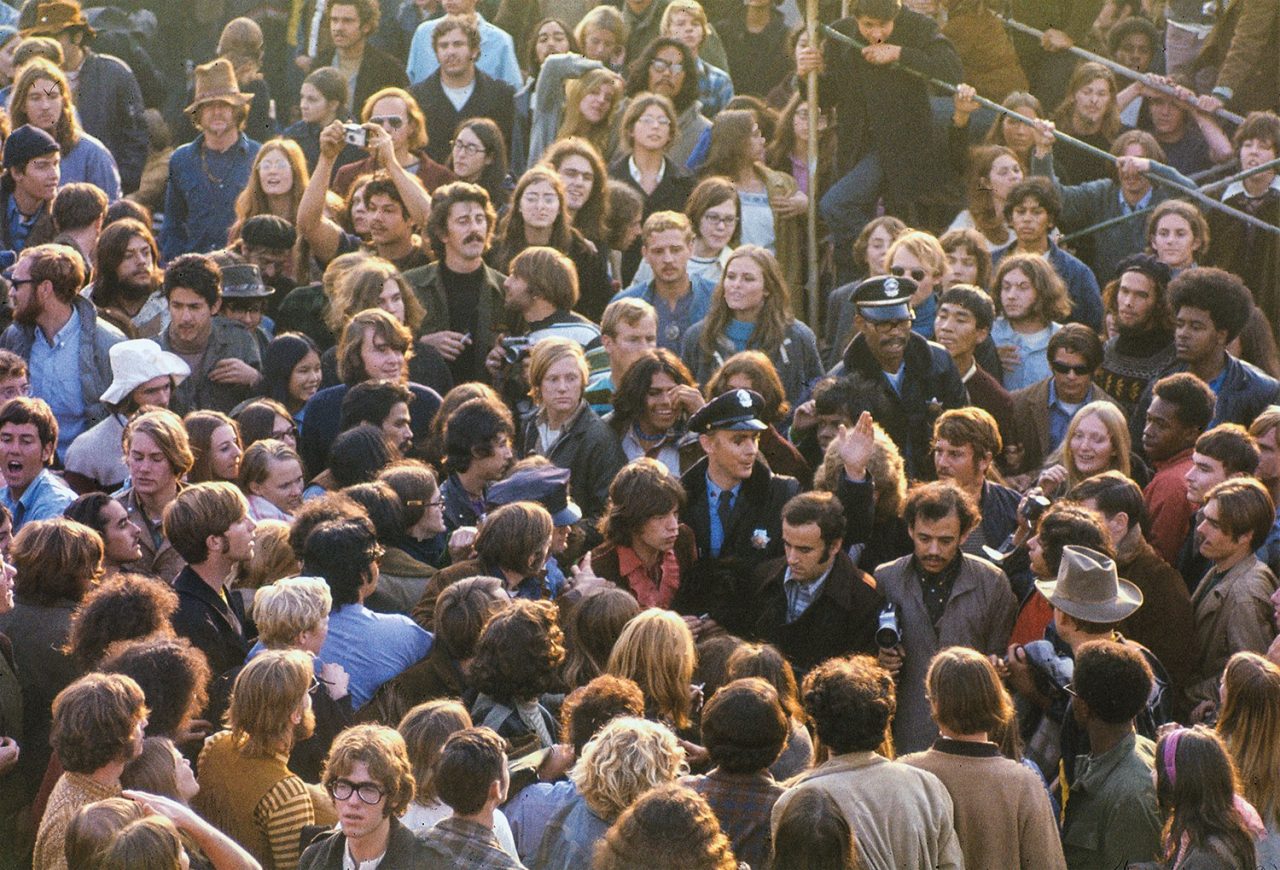 Bill Owens Altamont Rolling sTones mick jagger - Flashbak