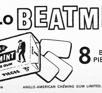 All The Cool Cats Chewed Beatmint Gum In 1964