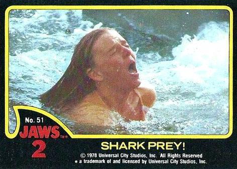 Jaws 2 1978 Topps