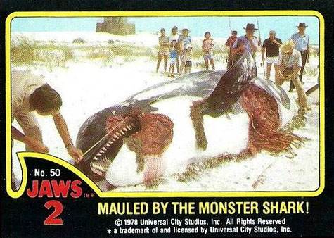 Jaws 2 1978 Toppsv